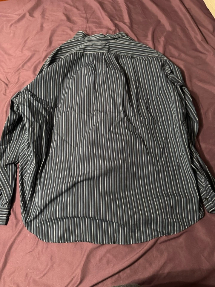 Camisa de vestir Basic Editions - Fácil cuidado - Para hombre 3XLT Foto 3 de 4