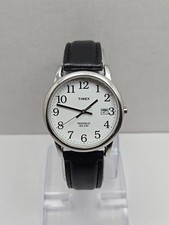 Timex Easy Reader Day Indiglo Two Tone 35mm Quartz Watch New Battery WR 30M