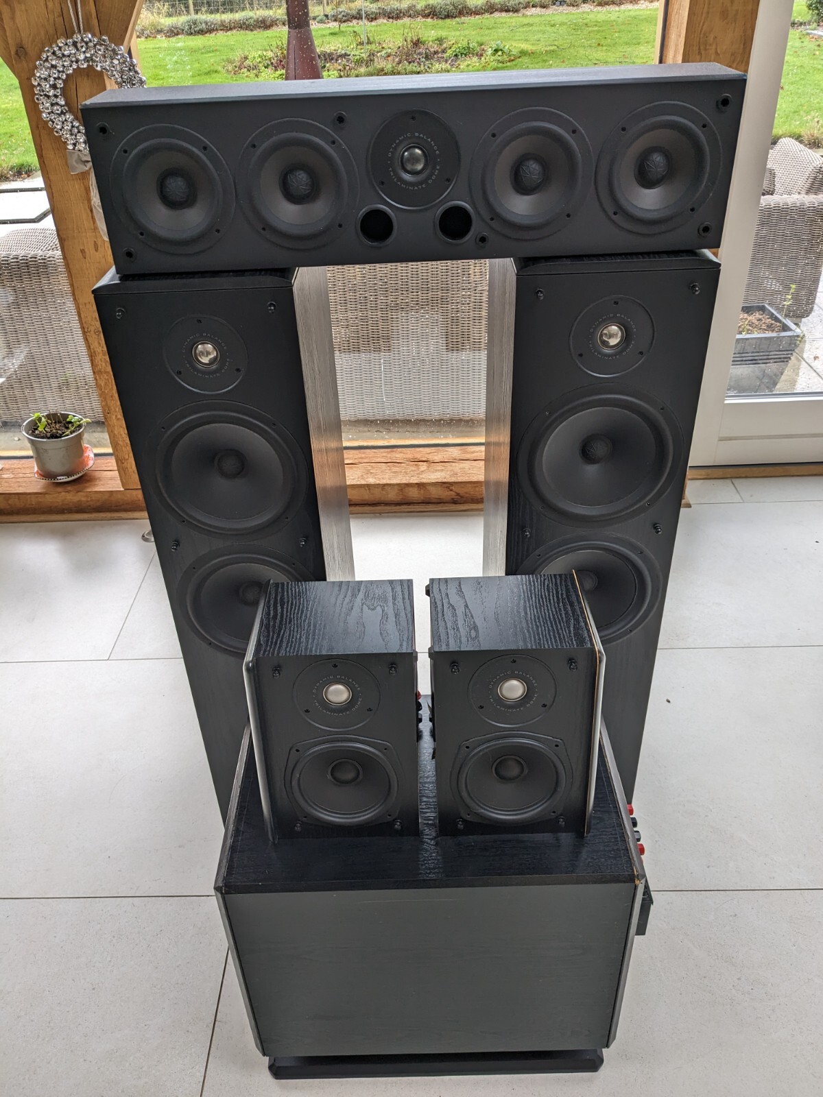 Polk Audio 51 Home Cinema Speakers eBay