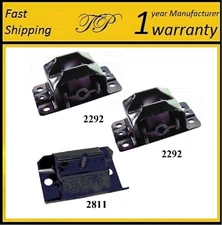 3PCS MOTOR & TRANS MOUNT FOR 1994-1996 BUICK COMMERCIAL CHASSIS, ROADMASTER 5.7L