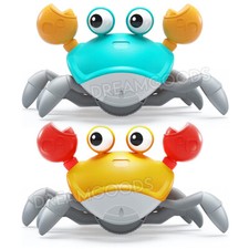 Electric Music Crawling Crab Baby Toy LED Light Up Kids Toddler Interactive Toys — image 2