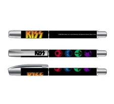 KISS Gel Pen - Band Logos & Icons - Black Collectible Writing Pen