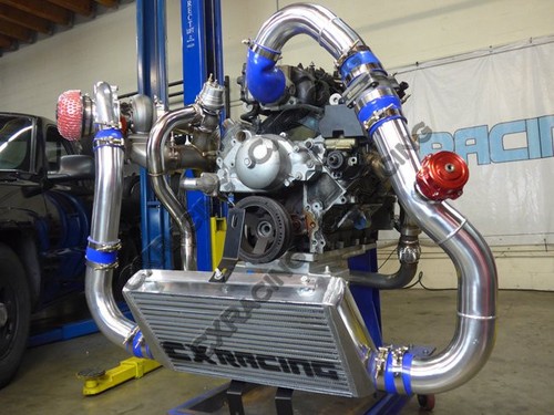 CX 27"x12"x3" Intercooler Kit for 98-07 Chevrolet Silverado Vortec V8 GMT800 - Bild 1 von 9