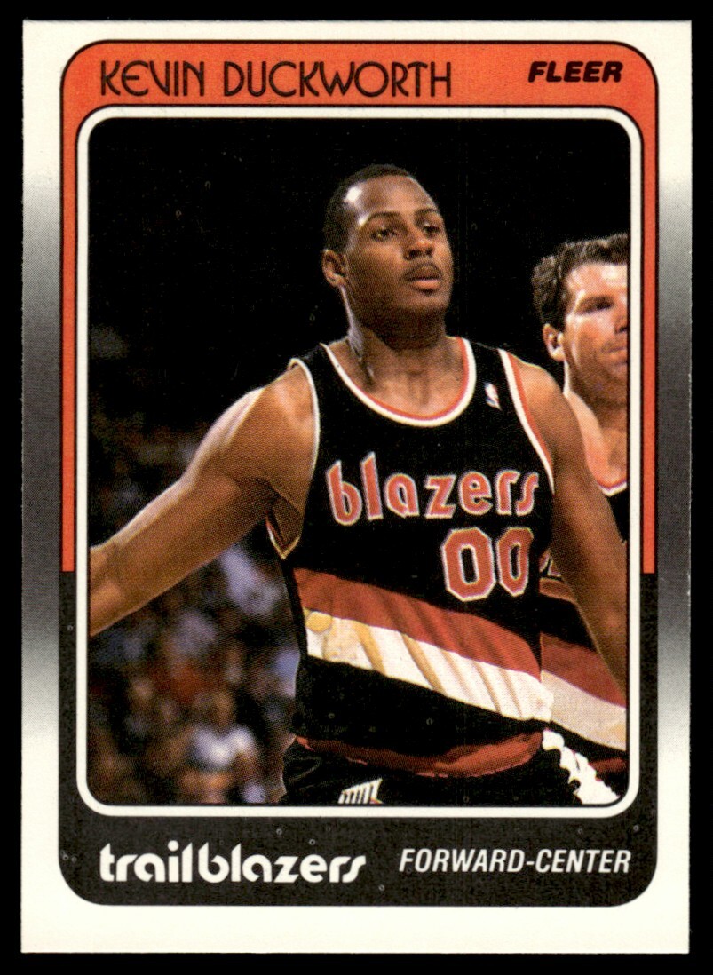 KEVIN DUCKWORTH 1988-89 FLEER RC #93