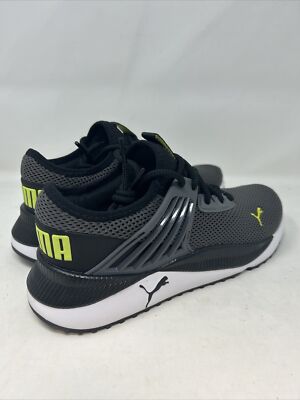 PUMA Men's Pacer Future Classic Sneaker In Black/gray white Size 8.5