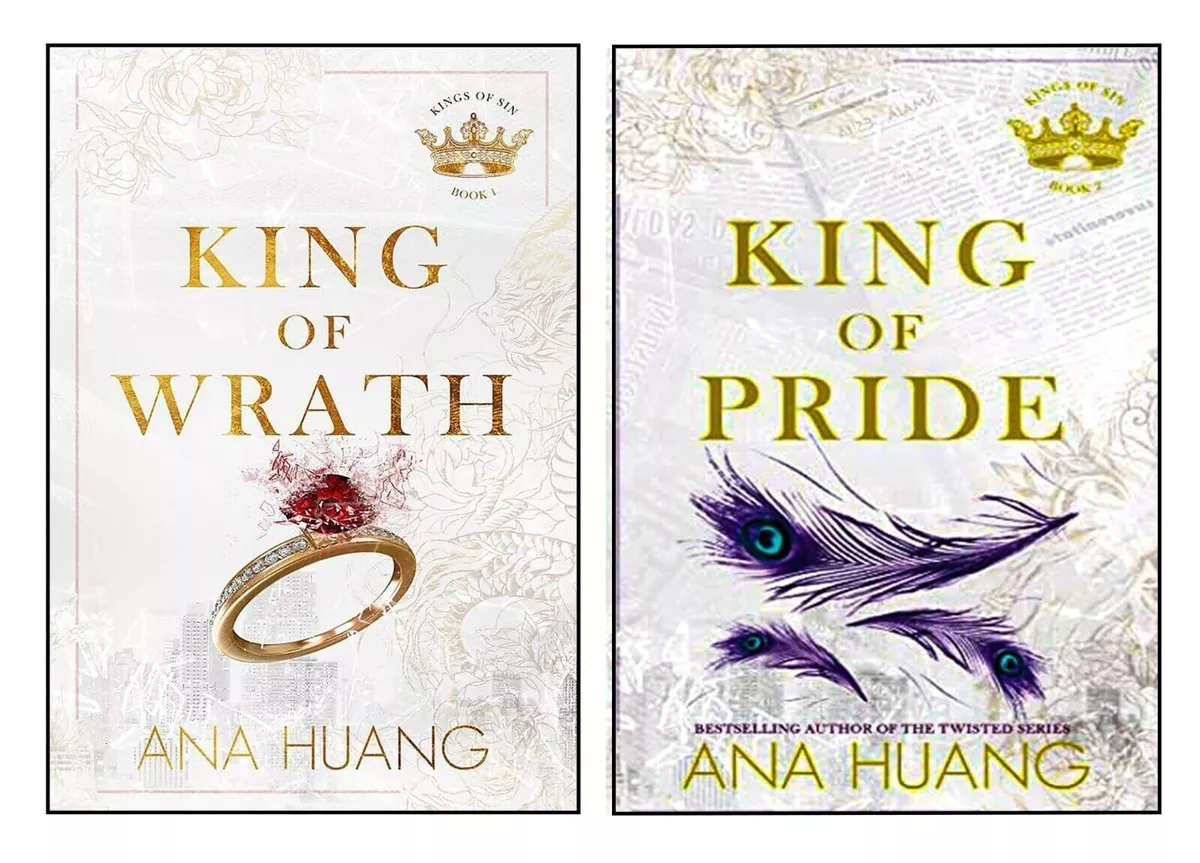 Ana Huang Set of 2 book King of Wrath +King of pride ENGLISH USA ITEMS