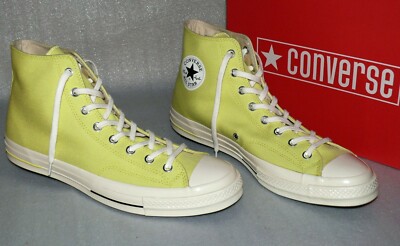 Converse 160521C Chuck 70 HI Canvas TEX Schuhe Sneaker Boots 48 LT Zitron Egret