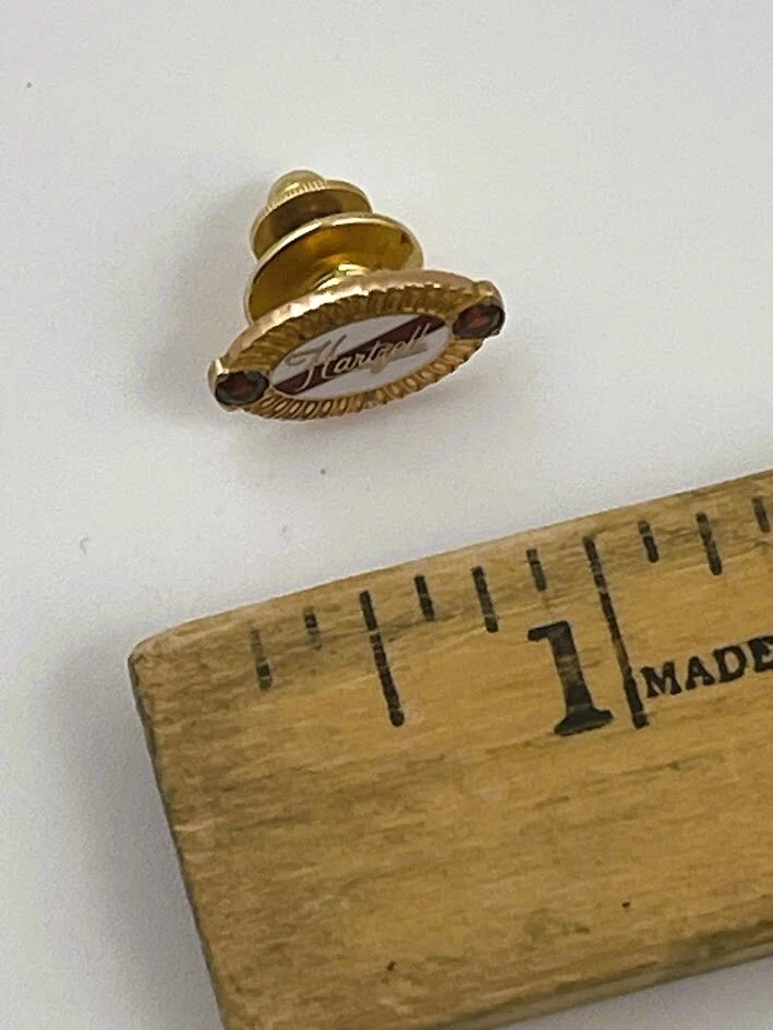 Hélice de helicóptero Hartzell 10K oro pin servicio empleado premio aviación Foto 4 de 4