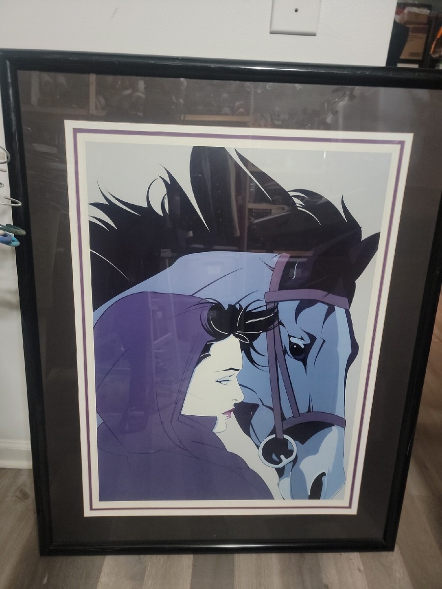 PATRICK NAGEL リトグラフポスター 1980's ヴィンテージ Patrick Nagel 額入り ポスター