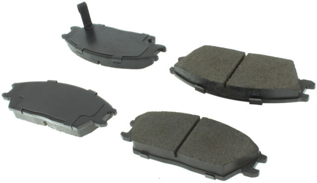 Disc Brake Pad Set-Premium Ceramic Pads with Shims and Hardware Front,Rear 