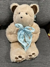 Vintage Deri Cartier Plush Teddy Bear 22 Inches Rare Made In USA 