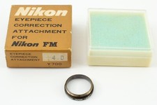 NIKON -4.0 EYEPIECE CORRECTION ATTACHMENT FOR Nikon FM in Box from Japan 24146