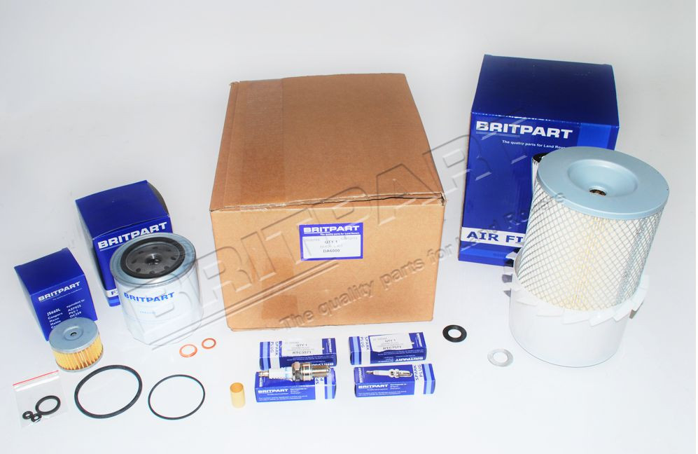 LAND ROVER DEFENDER 2.5L PETROL SERVICE REPAIR KIT 7:1 COMPRESSION RATIO PLUGS