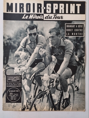 Miroir Sprint 2 Août 1954 - Louison Bobet Vainqueur Tour De France (état Très Bon)