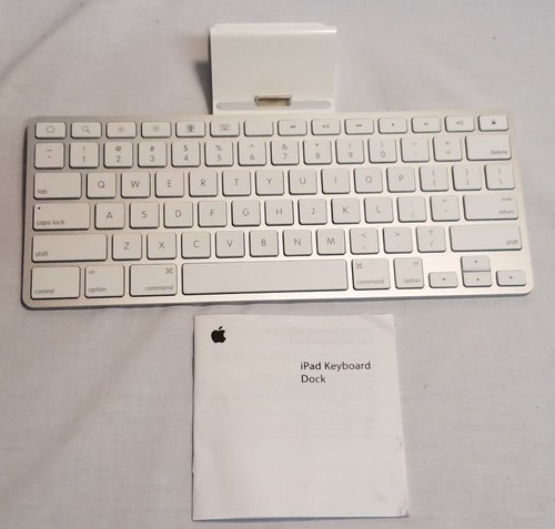 Apple A1359 MC533LL/B iPad Keyboard Dock for 30-Pin iPad; Tested & Works!! - 第 3/8 張圖片
