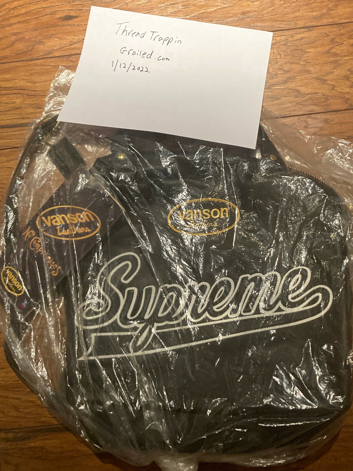 vanson leather spider jacket