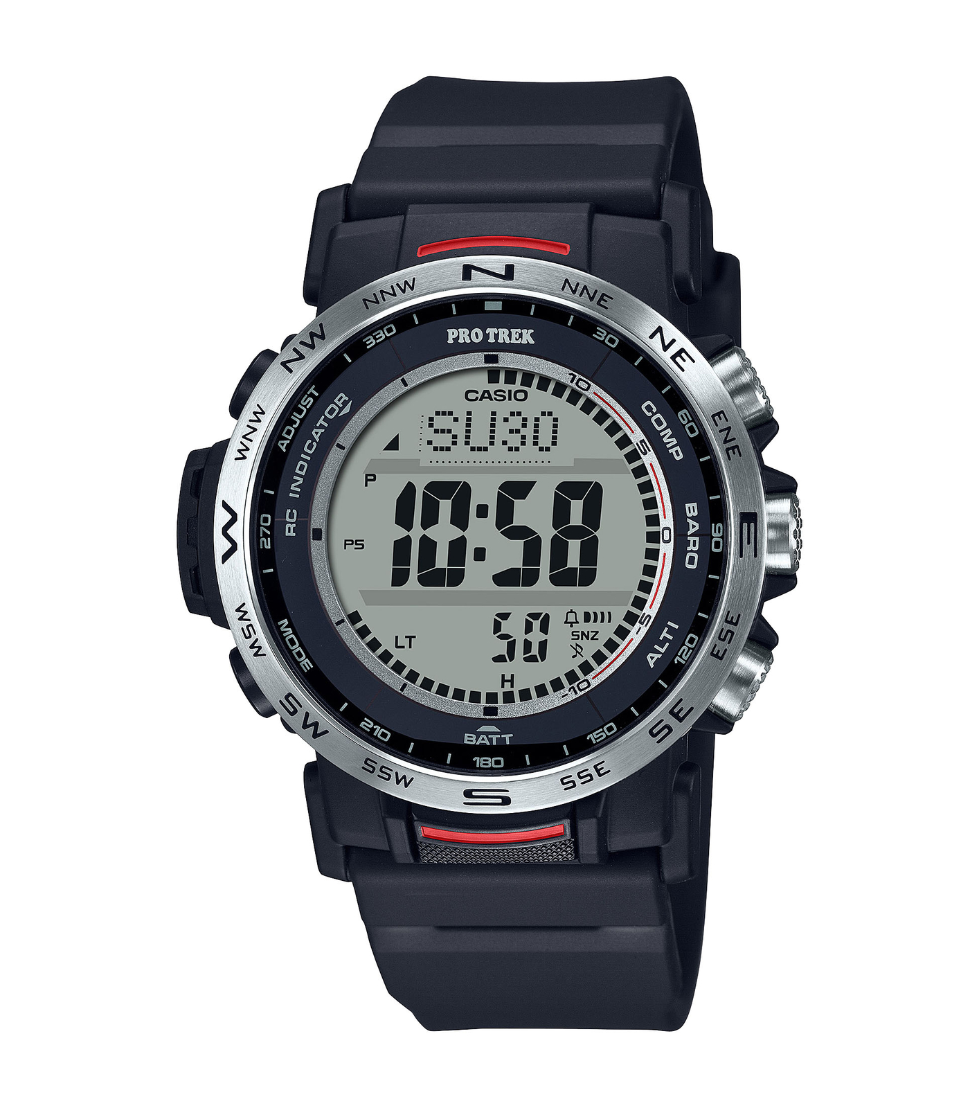Orologio Solare CASIO PRO TREK PRW-35-1AER Silicone Nero Sub 100mt