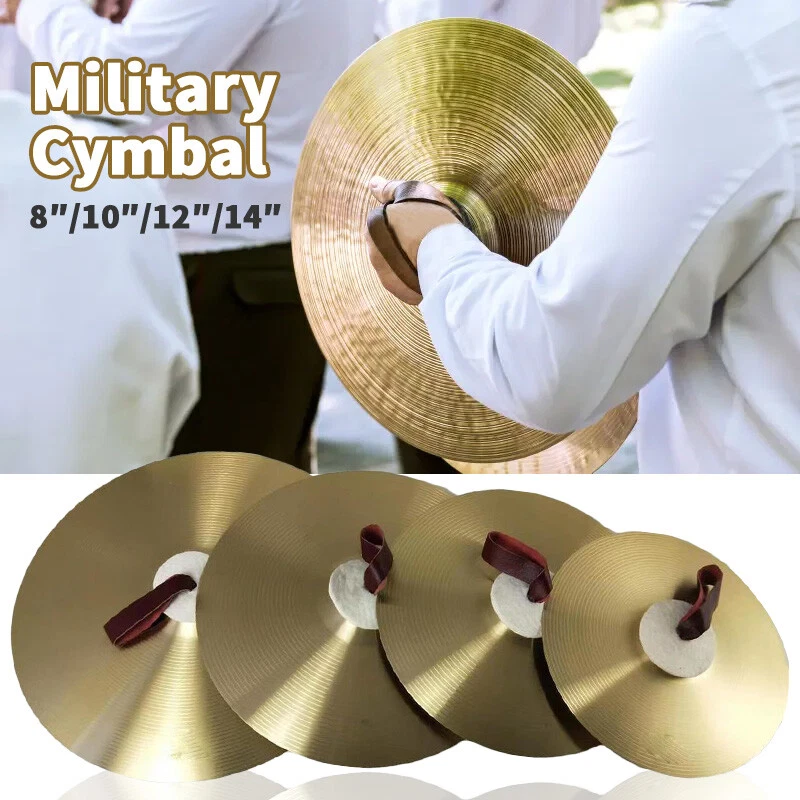 Platillos Instrumento Musical Profesional Tradicional Percusión para Principiantes  Foto 2 de 4