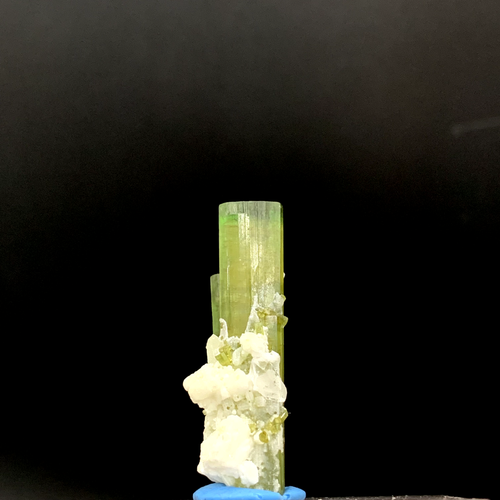 Skardu 4.36g Natural Green Cap Tourmaline Crystal – Chapu Mine Mineral Specimen - Picture 10 of 24