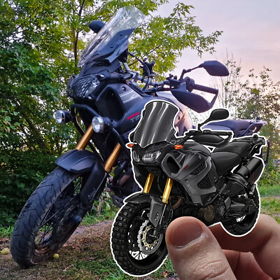 Yamaha XT1200Z Super Ténéré 2010-2024 Stickers - Set of 3 Kiss-Cut