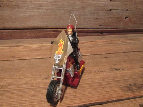 Vintage Scream'n Demons Hasbro Vintage 70's Toy Motorcycle - WORKS! - Picture 6 of 9