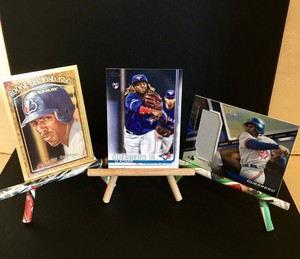 Vladimir-Guerrero-Jr-US1-amp-Vladimir-Guerrero-Sr-Rookie-Lot-Bonus-Expos-Patch