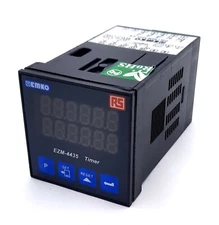 EMKO EZM-4435 Single Set Programmable Timer, 6-Digit, 24V AC/DC, Relay Out