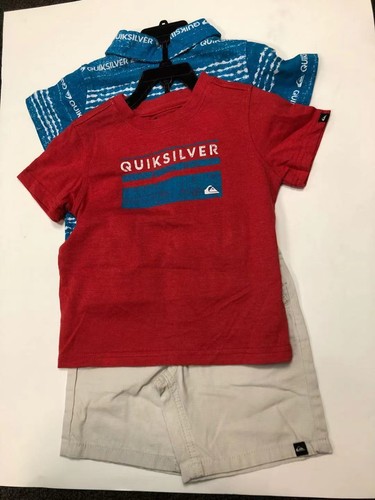 Quiksilver Boys Shirts Shorts  Set     Size 18M ---5T   - Picture 7 of 11