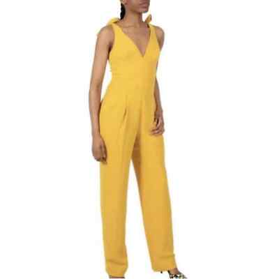Dress The Population Maira Jumpsuit in Canary Yellow XS New