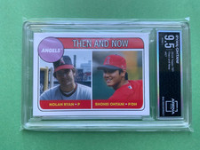 2018 Topps Then And Now TBT #67 Nolan Ryan Shohei Ohtani ARENA CLUB 9.5 MT+🔥🔥
