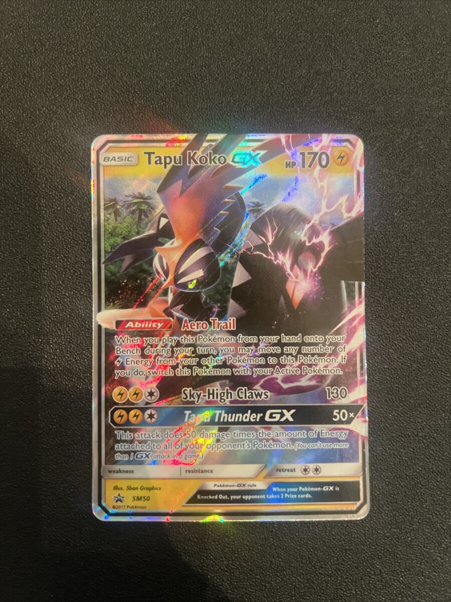 Tapu Koko GX 50 (SM Black Star Promo) (SM50) [First Partner Pack