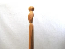 Alvin Jarrett Folk Art Cane, Hand Carved Walking Stick, Rockvale Tennessee