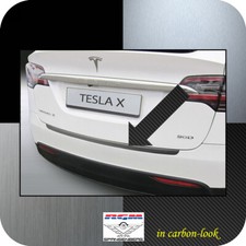 Exklusiv RGM Ladekantenschutz Carbon-Look für Tesla Model X ab Baujahr 09.2015-