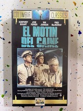 The Caine Mutiny VHS Tape Humphrey Bogart Fred MacMurray Jose Ferrer Van John