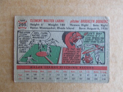 1956 TOPPS BASEBALL CARD SINGLES GRAY BACKS #250-340 U-PICK UPDATED 7/30 - Picture 92 of 182