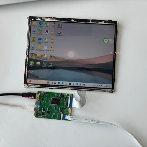 9.7” panel 2048X1536 with 2 type-C mini HDMI board for Ipad 3 Ipad 4 Screen DIY