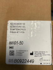 4 PACK Ultrasound Blue Gel Aquasonic 01-50 100 Parker Labs 5 Liter EXP 9/16/2027
