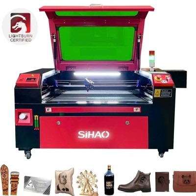 100W CO2 Laser Engraver w/Ruida & LightBurn Stability Safe Easy Operation US