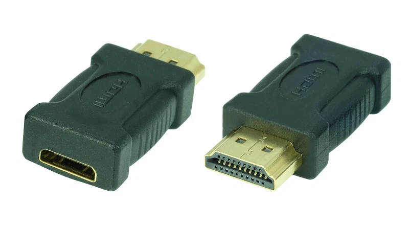 High Speed HDMI-Adapter | mini HDMI-Buchse(C) auf HDMI-Stecker(A) | #DA553