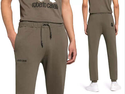 ROBERTO CAVALLI FIRENZE RC Logo Sweatpants Jogginghose Track-Pants XL