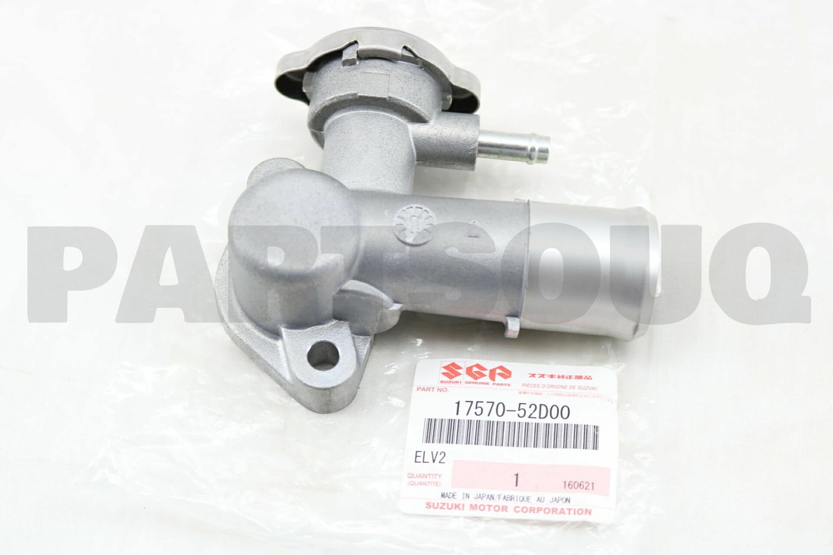 1757052D00 Genuine Suzuki CAP ASSY, WATER OUTLET 17570-52D00