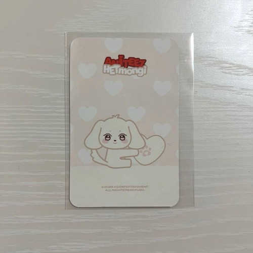 ATEEZ SAN ANITEEZ stuffed photo card holder Yeosang with trading card Tokyo - Picture 5 of 5