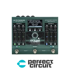 Electro-Harmonix Ocean's Abyss Reverb Pedal EFFECTS - NEW - PERFECT CIRCUIT