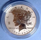 2026 Peace Dollar Enhanced UNC. 250 Privy Mark. West Point Minted OGP+COA