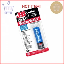 J-B Weld 8277 WaterWeld Epoxy Putty Stick - 2 oz., Off White