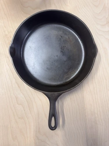 Vintage Wagner Ware Sidney O 1060A #10 Cast Iron Skillet Frying Pan 11.75"