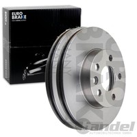 2X Eurobrake Bremsscheiben 280Mm BelÜFtet Vorne Passend FÜR VW California