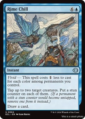 Rime Chill (ECL 64), Foil, Lorwyn Eclipsed, MTG