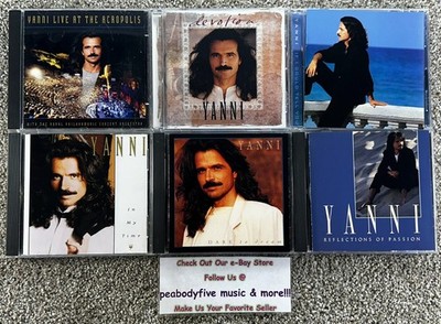 Lot Of 6 YANNI CDS - Reflections, Dream, Time, If I, Devotion, Acropolis  