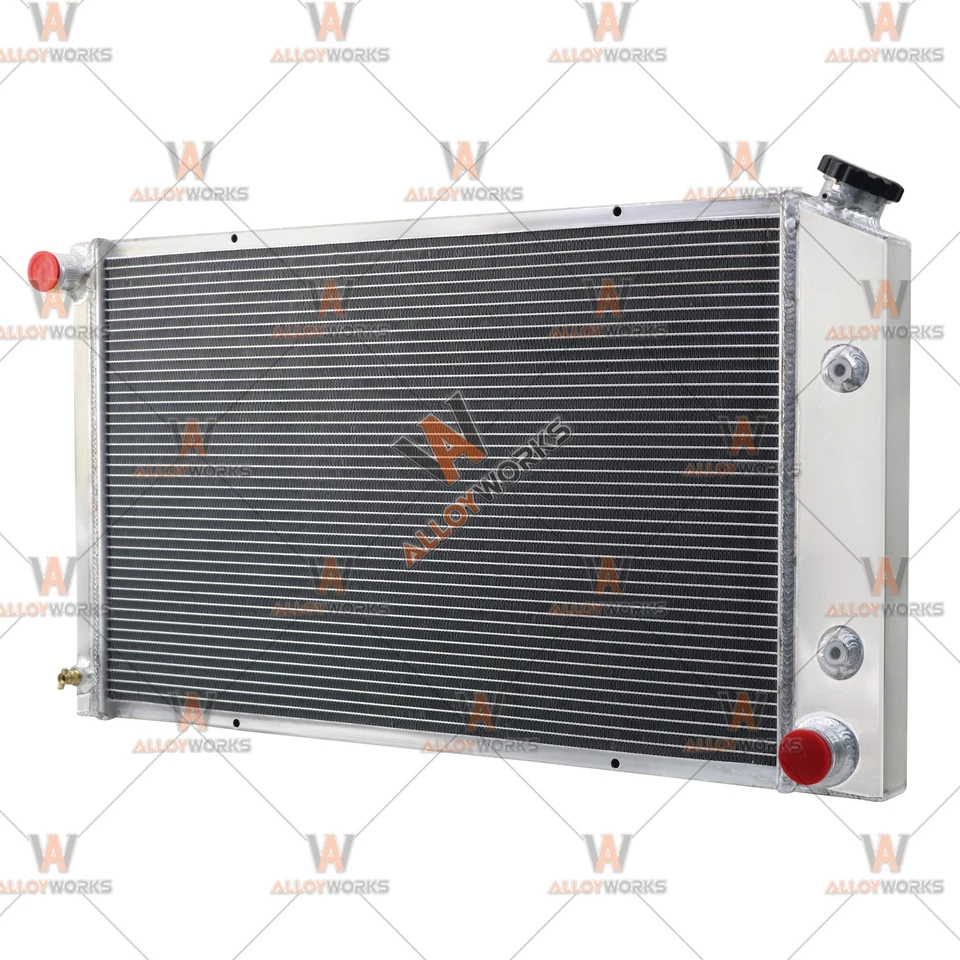 4 Row Aluminum Radiator For 1970-1981 1978 Pontiac Firebird/Trans Am V8 I6 3.8 Foto 4 de 4